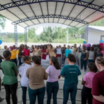 Prefeitura de Timon inaugura escola reformada e leva caravana de serviços para povoado de origem quilombola